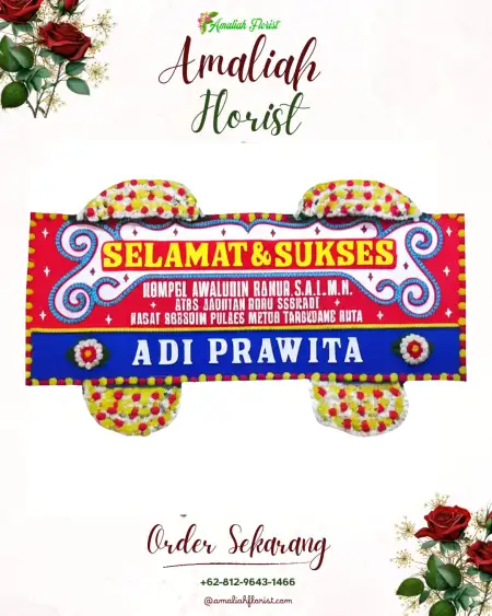 Papan Bunga Ucapan Selamat Pante Ceureumen